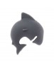 6 pcs Shark Party Dedicated Wine Glass Recognizer Label Rubber Marker