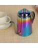 7Color 650ml Coffee Tea Pot Hand Coffee Pot Small Mouth Pot