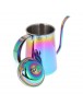 7Color 650ml Coffee Tea Pot Hand Coffee Pot Small Mouth Pot