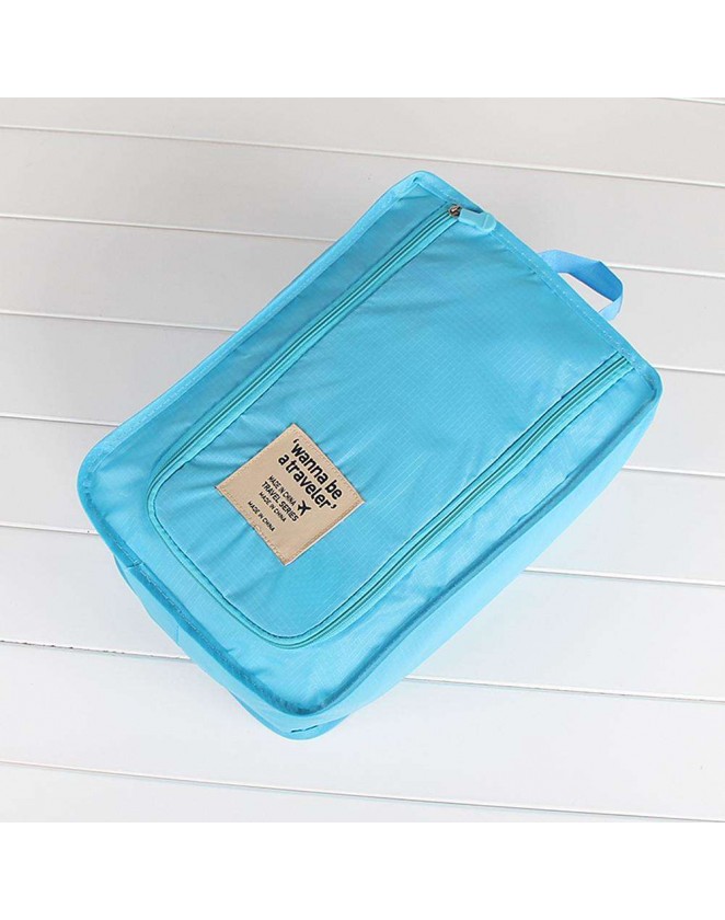 Portable Travel Storage Bag Zipper Shoes Organizer Container Pouch