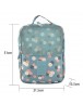 Floral Printed Shoe Bag Three-layer Travel Boot Case