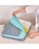 7pcs/set Diamond Travel Storage Bag Breathable Clothing Holder