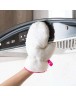 2pcs Bamboo Fiber Washing Gloves Warp Oil Decontamination Gloves