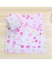 5pcs/set Polyester Round Corner Laundry Bag Floral Printed Wash Bag