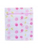 5pcs/set Polyester Round Corner Laundry Bag Floral Printed Wash Bag