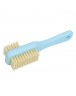 2-sided Plastic Soft Hair Suede Leather Shoes Cleaning Brush Boot Cleaner