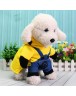 Novelty Cartoon Dogs Cats Hoodies Outfit Pet Standing Costume Clothes