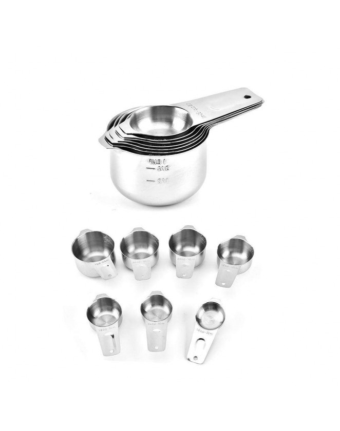 14pcs Measuring Spoon Cup Seasoning Spoon with Calibration