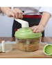 Manual Food Processor Shredder Vegetable Chopper Meat Grinder Egg Beater