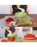 Manual Food Processor Shredder Vegetable Chopper Meat Grinder Egg Beater