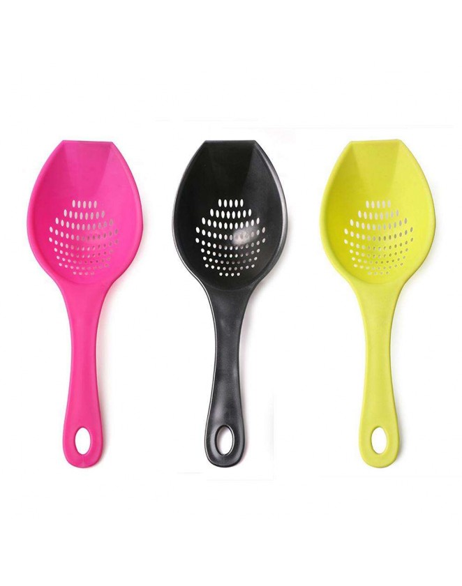 Plastic Fruit Vegetables Colander Strainer Drain Water Scoop Kitchen Tools